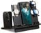 LAC Organisateur de Bureau Bois - Idee Cadeau Homme Original Utile - Cadeau Anniversaire Homme - Support Telephone Bureau (Noir)