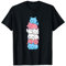 Pure Pride LGBTQ Merch Store Transgender Pride Cat LGBT Trans Flag Cute Cats Pile Gifts Unisex-Adults T-Shirt Black Small