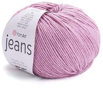 Yarnart Jeans Yarn - Amigurumi Cotton Yarn for Knitting & Crocheting - 55% Cotton, 45% PAC (Poliacrylic) Color (65)