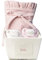 BebeDeParis. Prezioso regalo personalizzato per la nascita. 2 Ciucci per Bambini con Nome, de 0-6 Mesi e Portaciuccio Rosa, Senza BPA. Presentato in una scatola elegante personalizzata.