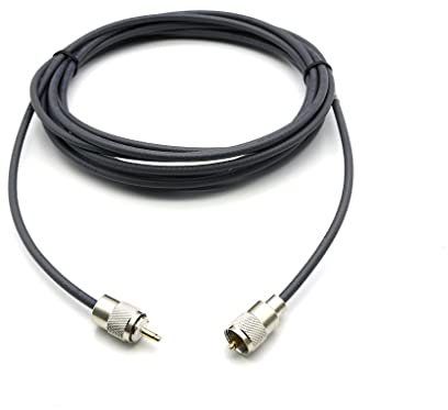 Maas Koaxialkabel - Belden H155 - beidseitig mit PL Stecker - Varianten - (15 Meter)
