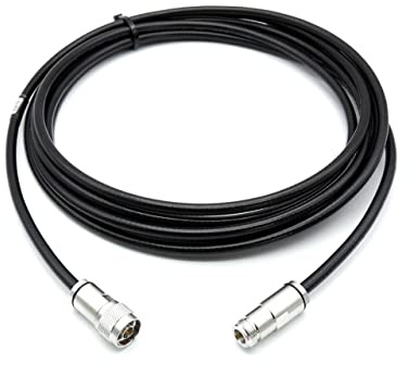 Maas Koaxialkabel - SSB Aircell 7 - mit N Stecker und Buchse - Varianten - (15 Meter)