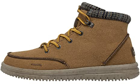 Hey Dude Bradley Eco Boots Leder-/Textilkombination uni Bradley Boots grau warm