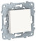 Interrupteur va-et-vient 10A connexion rapide blanc Unica