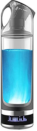 Ionizador De Generador De Botella De Agua De Hidrógeno Botella De Agua Rica En Hidrógeno Tecnología SPE PEM Descarga De Ozono Y Cloro 5 Minutos Hacen Contenido De Hidrógeno Hasta 1000-1200 PPB 500Ml