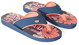 Animal Swish Womens AOP Slip-On Flip Flops | Lightweight Ladies Sandals with EVA Outsole & Soft Padded Upper Straps Footwear for Comfort, Summer, Pool, Beach & Holiday