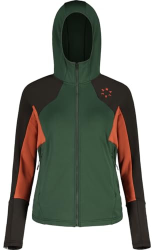 Maloja DuronM Women Fleece Jacket, M, deep forest multi