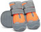 Sezlinver Hundeschuhe mit Rutschfester Sohle, 4er Pack Verstellbarer Pfotenschutz mit reflektierenden Bändern, waschbare und atmungsaktive Hundeschuhe für kleine, mittlere und große Hunde(7), Orange