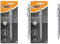BIC Criterium Luxe - Porte-Mines avec Mine Graphite HB Très Robuste (2 mm) - Corps Chromé, Blister de 1 (Lot de 2)