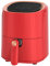 Freidora De Aire Multifuncional Freidora De Aire Multifuncional, Hogar Horno Eléctrico De Gran Capacidad De 4,6 L Bandeja Extraíble Y Pies Antideslizantes, (Color: Rojo)