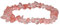 Natural Chip Bead Crystal Healing Chakra Gemstone Bracelet Protection Gem Stone (Cherry Quartz)