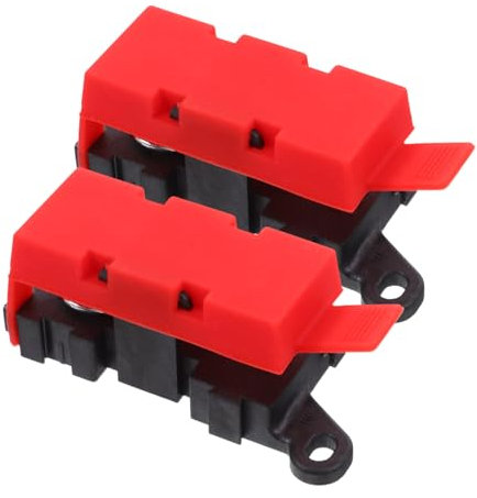 JECOMPRIS 2pcs Car Insurance Box Car Audio Amp Fuse Block Car Amplifier Fuse Block Car Audio Fuse Holder Amp Fuse Holder Fuse Holder for Car Audio Amplifier Fuse Holder Silicone