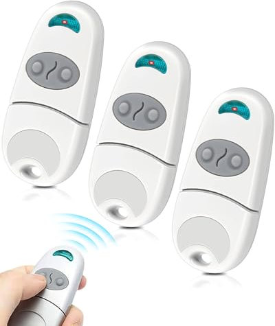 Mando a Distancia para Puerta de Garaje de 433,92 MHz, 2 Canales, código Fijo, mandos a Distancia para Puertas de Garaje, Mando a Distancia