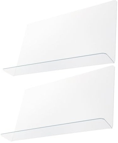 Cabilock Barriera per Vasca da Bagno Set da 2 Pezzi Barriera per Soglia Doccia Protezione Anti-Spruzzi Angolare per Vasca da Bagno