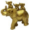 Resins Baby und Mutter Elefant Familie Skulptur Figur für Heimdekoration und Sammlerstück Tischdisplay Ornament