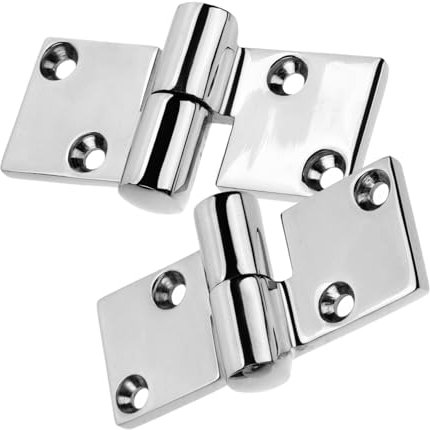 WATIIFUFU 2stücke Schrankscharniere Aus Edelstahl Für Küchenschranktüren Und Möbel Korrosionsbeständig Und Langlebig Mit Einfacher Demontage Und Erhöhter Stabilität