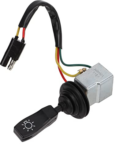 Master Light Switch Main Headlight Control Replacement for Defender Up to 1996 Premium ABS and Metal Construction Easy to Install High Performance Headlamp Switch