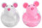 JOINPAYA 2pcs Cat Interactive Toy Mouse Shape Snack Feeder and Food Dispenser Tumbler for Cats Engaging PET Feeder for Treats and Play