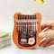 Mtlavishness Mini Thumb Piano 10 Keys Portable Musical Instrument Sapele Wood Elegant Metal Keys Innovative Design Compact For Adult Beginners Party Travel Gift (Little Bear)