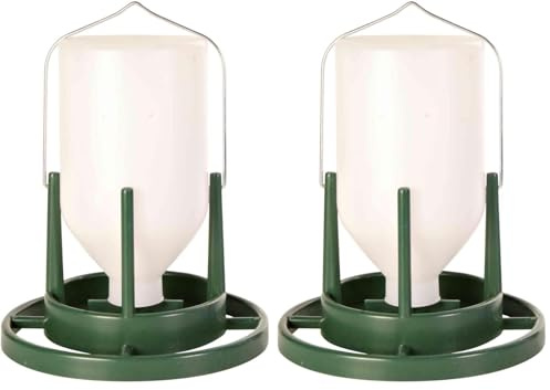 Trixie 5453 Volieren-Wasserspender, 1.000 ml/20 cm, Kaninchen, Natur (Packung mit 2)