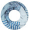 Majea Damen Loop Schal Schlauchschal Halstuch (880020) (blau 25)