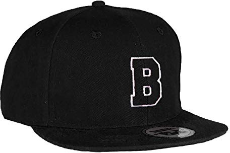 MFAZ Morefaz Ltd Jugend Baseball Kappe Kinder Mütze Basecap Mädchen Junge Schwarz Twill Snapback