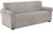 TIANSHU Samt Sesselbezug 3 sitzer,Soft Velvet Plush Couchbezug stilvolle Luxus-Möbelbezüge Anti-Rutsch-High Stretch Sesselbezug(3 Sitzer,Hellgrau)