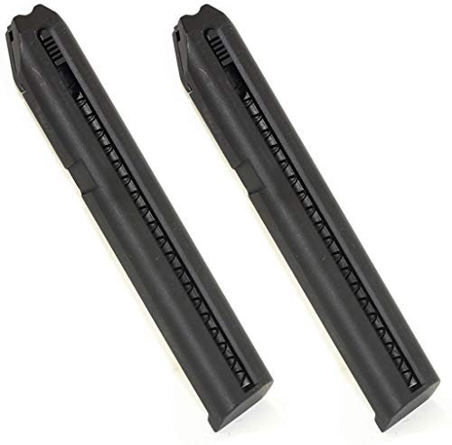Airsoft Softair Parts CYMA 2pcs 27rd Mag Magazin für CM030 CM122 CM123 CM127 Tokyo Marui G18C AEP AEG Schwarz