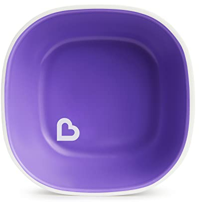 Munchkin Splash Toddler Bowls 3 Pack (Purple)