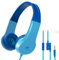 Motorola Sound JR200 - Kinder Kopfhörer mit Kabel - Kabelgebunder Kinderkopfhörer mit Lautstärkebegrenzung 85 dB und Audio Splitter - BPA Frei - ab 3 Jahren - Blue