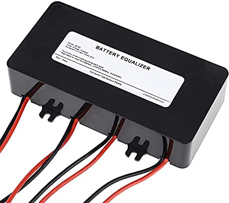 iSunergy Battery Equalizer 48 V - Max. 4 x 12V Battery Voltage Balancing Gel Flood for AGM Lead Acid Lithium Battery (HA02 Balancer)