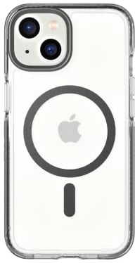 tech21 iPhone 14 Evo Crystal compatibile con MagSafe - Custodia trasparente antiurto e resistente ai graffi con protezione FlexShock Multi-Drop da 5 piedi