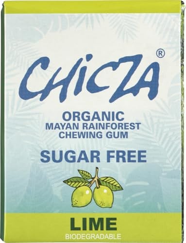 CHICZA ZUCKERFREI Bio-Kaugummi Limone 6 x 30 g