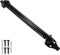 Gate Spring Closer 14inch Universal Gate Self Closing Spring Metal Black Fence Gate Spring Closure Rust-Proof Door Automatic Closer Heavy Duty for Wooden Garden Gate