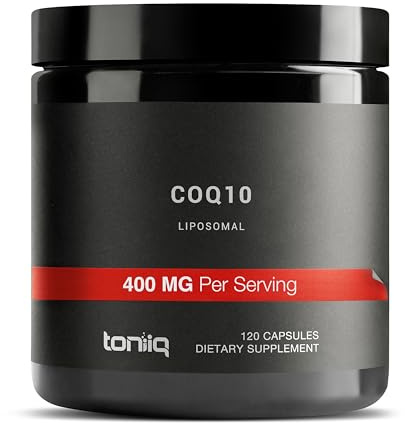Liposomal CoQ10 400mg – 98% Pure Coenzyme Q10