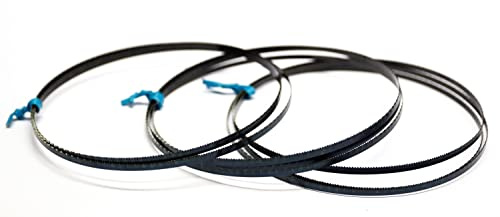3er Pack SBM Werkzeugstahl Sägeband 2225 x 10 x 0,65 mm mit 8 ZpZ, Bandsägeblatt