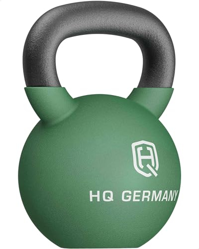 HQ Germany® Neopren Kettlebell | Vollguss | 2-32kg | Starter-Sets | ±2,0% Gewichtstoleranz, Gewicht:26KG