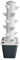 Folpus de Cultivo hidropónico, Torre de Plantas Vegetales, Tanque de Agua de 10L, Regalo para Amantes de la jardinería, macetero Vertical para, 18 Hoyos