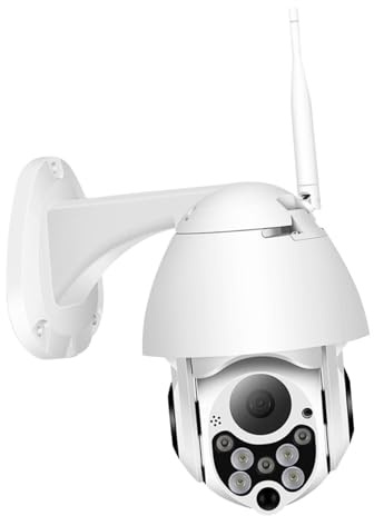 Ip Kamera Ac220-240v mit 4-fachem Digitalzoom für Außenbereich | Standard 2.0, Max. Speicher 128 Gb, Schwenk 320°/neigung 90°, Alarmton und Zweiweg-sprechen