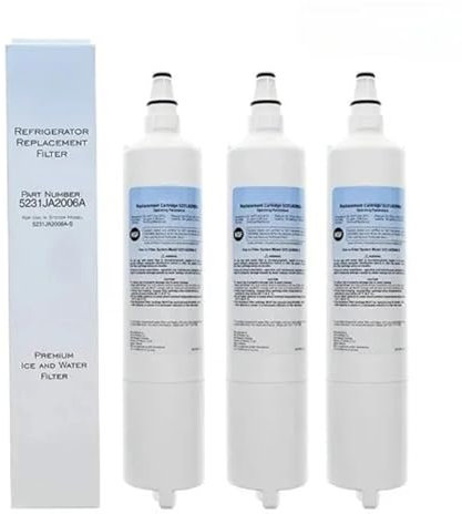 Filtro De Agua For Refrigerador LT600P, Compatible Con LG, LT600P-B 9990 5231JA2006A, Compatible LFX25960ST RWF1000A LRSC26960TT LRSC26980SB(3 pcs)