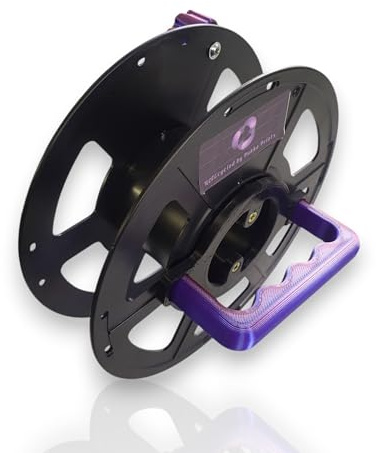Carrete de bobinado de cable vacío ideal para manguera plana/luces de Navidad