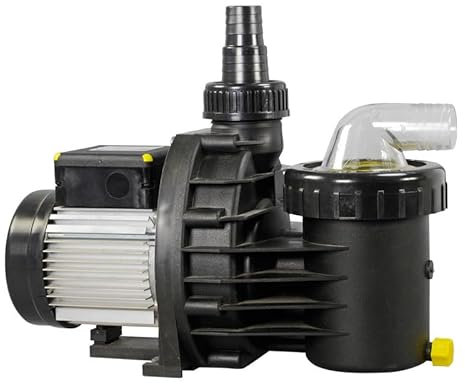 Selbstansaugende Poolpumpe BADU Picco II 5-230 V mit 5 m³/h Leistung - Für Pools bis 30 m³ - Geräuscharm & salzwassergeeignet - Made in Germany