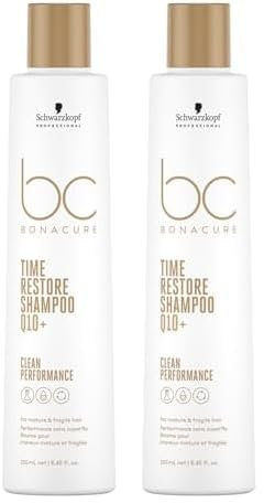 Schwarzkopf BC Time Restore Shampoo 250ml Mehrfarbig (Packung mit 2)