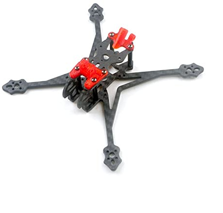 Qklyxr Crux35 HD 3,5 Zoll ELRS Micro Freestyle FPV Drone Ersatz 150mm 3K Kohlefaser Rahmen Kits Bodenplatte FPV-Renndrohnen-Upgrade-Kit(Frame Kits)