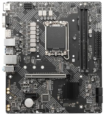 pc motherboard Fit For MSI PRO H610M-G DDR4 H610 Micro-ATX Office/gaming Motherboard LGA 1700 Support Intel Core 14th/13th/12th Gen 12400F 12100F DDR4