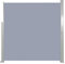 vidaXL Toldo Lateral Retráctil 140x300 cm Gris Parasoles Sombrillas Exterior