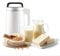 Maxxo Sojamaker MM01 - Macchina per soia, per zuppe, latte di mandorle, latte di soia, vegan, zuppe, tofu smoothie e marmellate (MM01) Montalatte Elettrico Automatico