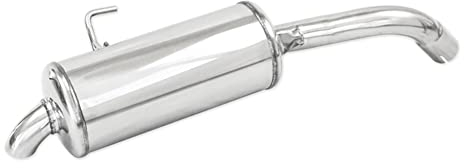 InoXcar 100% Edelstahl Sportauspuff kompatibel mit Renault Clio II RS 2.0 Phase 2 172PS 2002-2003