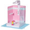 BABY born Bath Douche Walk-In Poupées de 43 cm – pour les Petites Mains, Jeu Créatif Développe l’Empathie et les Aptitudes Sociales – 3 ans et +- avec 1 Pommeau de Douche Ajustable et 1 Tapis de Bain