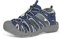 GRITION Frauen Athletisch Wandern Sandalen Geschlossene Zehe Wasser Schuhe, Trekking Sandalen Damen Wandersandalen Atmungsaktive Outdoor Sport Trail Sommer 38 EU, Marine